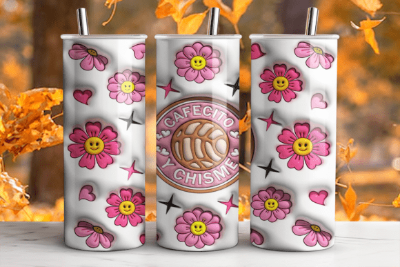 3D Inflated Cafecito Y Chisme Tumbler Guide