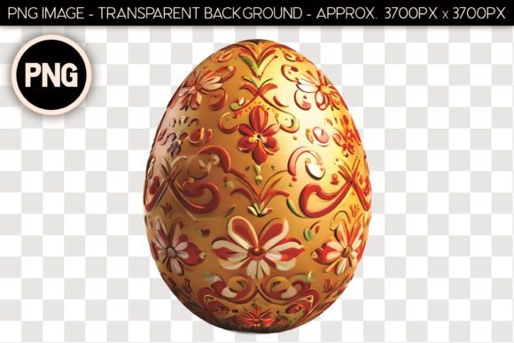 Easter Egg Isolated Object 11: A Versatile Asset for Digital and Print Design