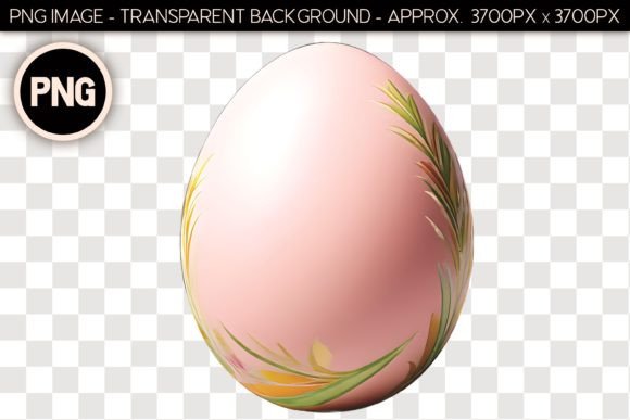 Easter Egg Isolated Object 16: A Design Essential