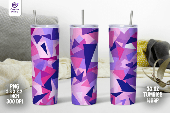 Elevate Your Craft with Abstract 20 Oz Tumbler Wrap Sublimation