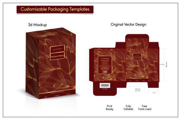 Elevating Brand Identity Through Precision 3D Packaging Box Vector Design