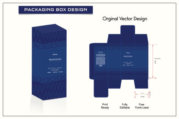 Elevating Brand Identity with Versatile Packaging Box Design and 3D Mockups