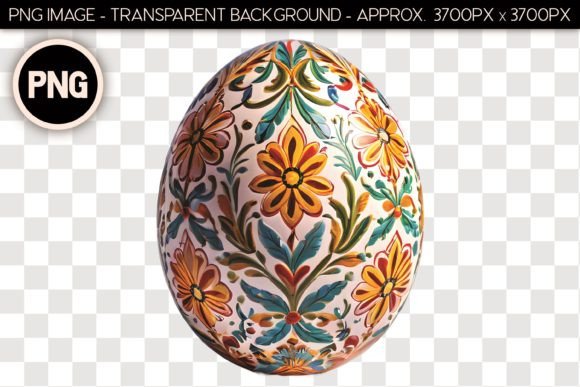 Elevating Visual Storytelling with Easter Egg Isolated Object 58: A Versatile Asset for Modern Design
