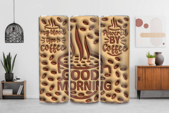 Elevating Your Craft with the 3D Inflated Coffee Tumbler Wrap 20oz