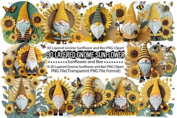 Evaluating the 3D Gnome Sunflower and Bee Bundle for Digital Crafting
