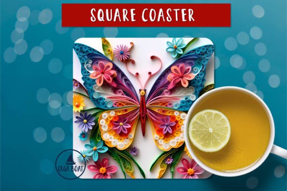Evaluating the Butterfly and Flower 3D Square Coaster Design for Sublimation Projects