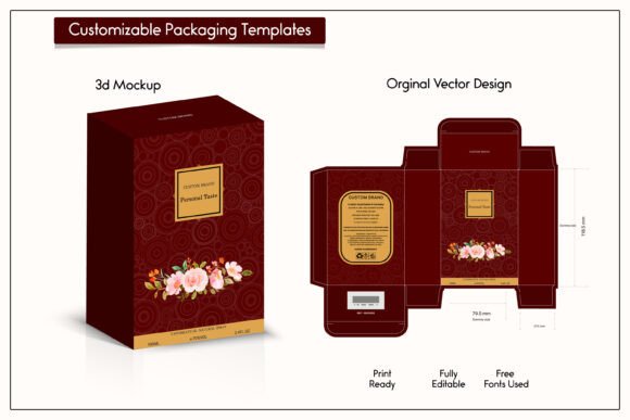 Evaluating the Die-Line 3D Packaging Box with Mockup for Professional Design Workflows