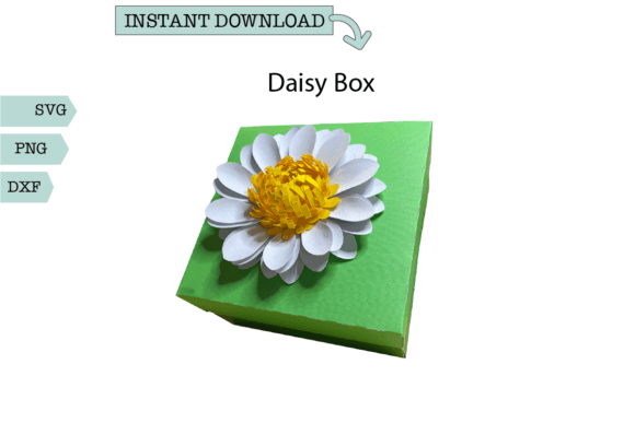 Gift Box- Daisy: 3D Floral Crafting Guide