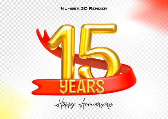 Golden 15th Anniversary Design Assets