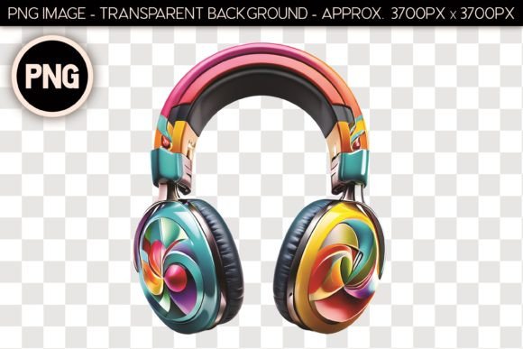 Headphones PNG Isolated Object 51 Guide