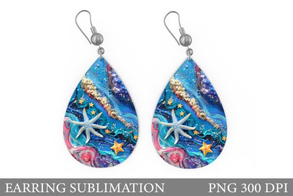Mastering 3D Starfish Earring Sublimation
