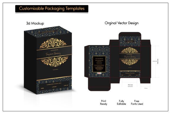 Mastering Box Packaging Design with Die Line 3D Mockups for Premium Brand Identity