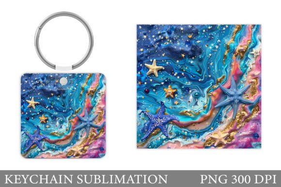 Mastering the 3D Starfish Keychain Design for Modern Sublimation