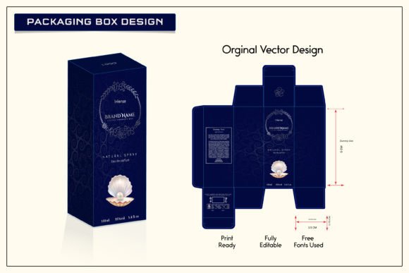 Premium 3D Perfume Packaging Boxes
