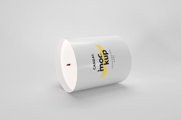 Spa Vicks Candles 3D Mockup: Elevating Your Brand Presentation