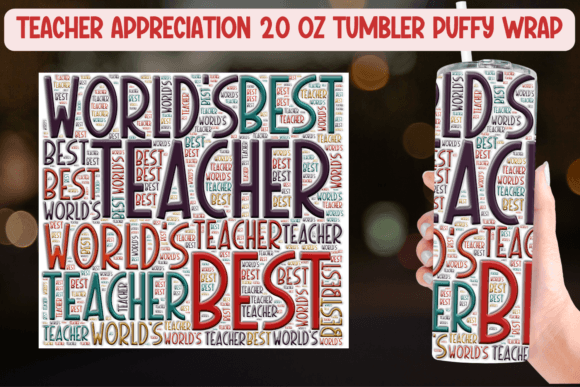World's Best Teacher 3D Tumbler